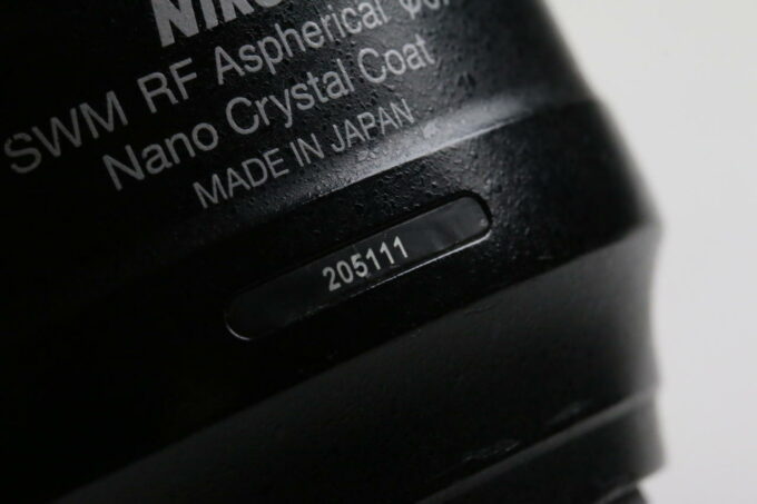 Nikon AF-S 35mm f/1,4 G - #205111