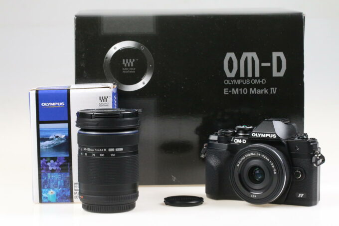 Olympus OM-D E-M10 Mark IV Double Zoom Kit - #BJHA27137