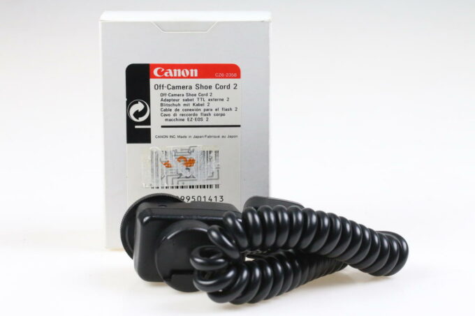 Canon Off-Camera shoe cord 2