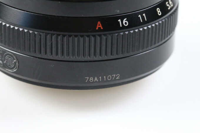 FUJIFILM Fujinon XF 35mm f/2,0 R WR - Schwarz - #78A11072