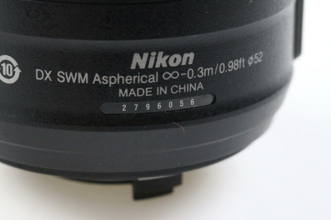 Nikon AF-S DX 35mm f/1,8 G - #2796056