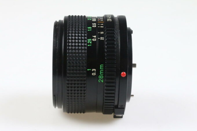 Canon FD 28mm f/2,8 - #596065