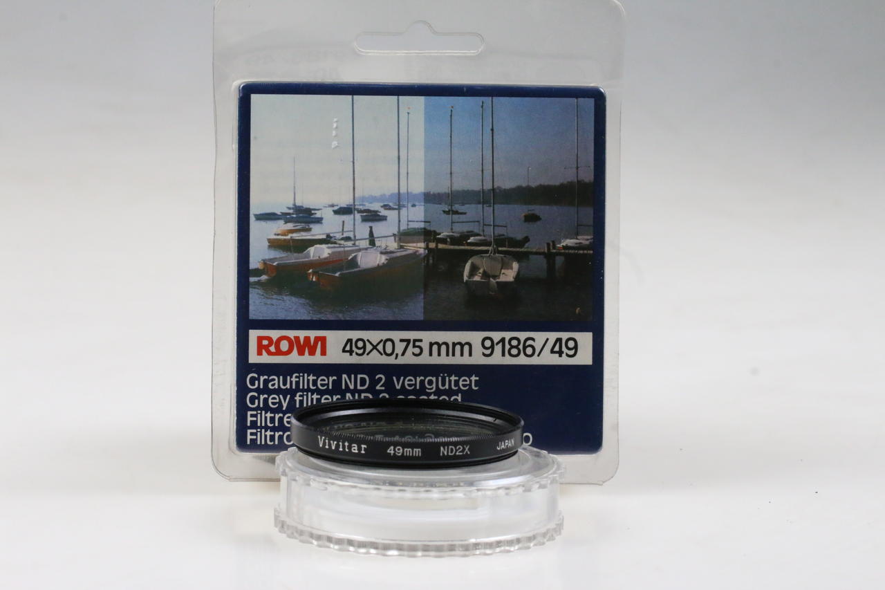 Neutralgrau Filter ND2 49mm