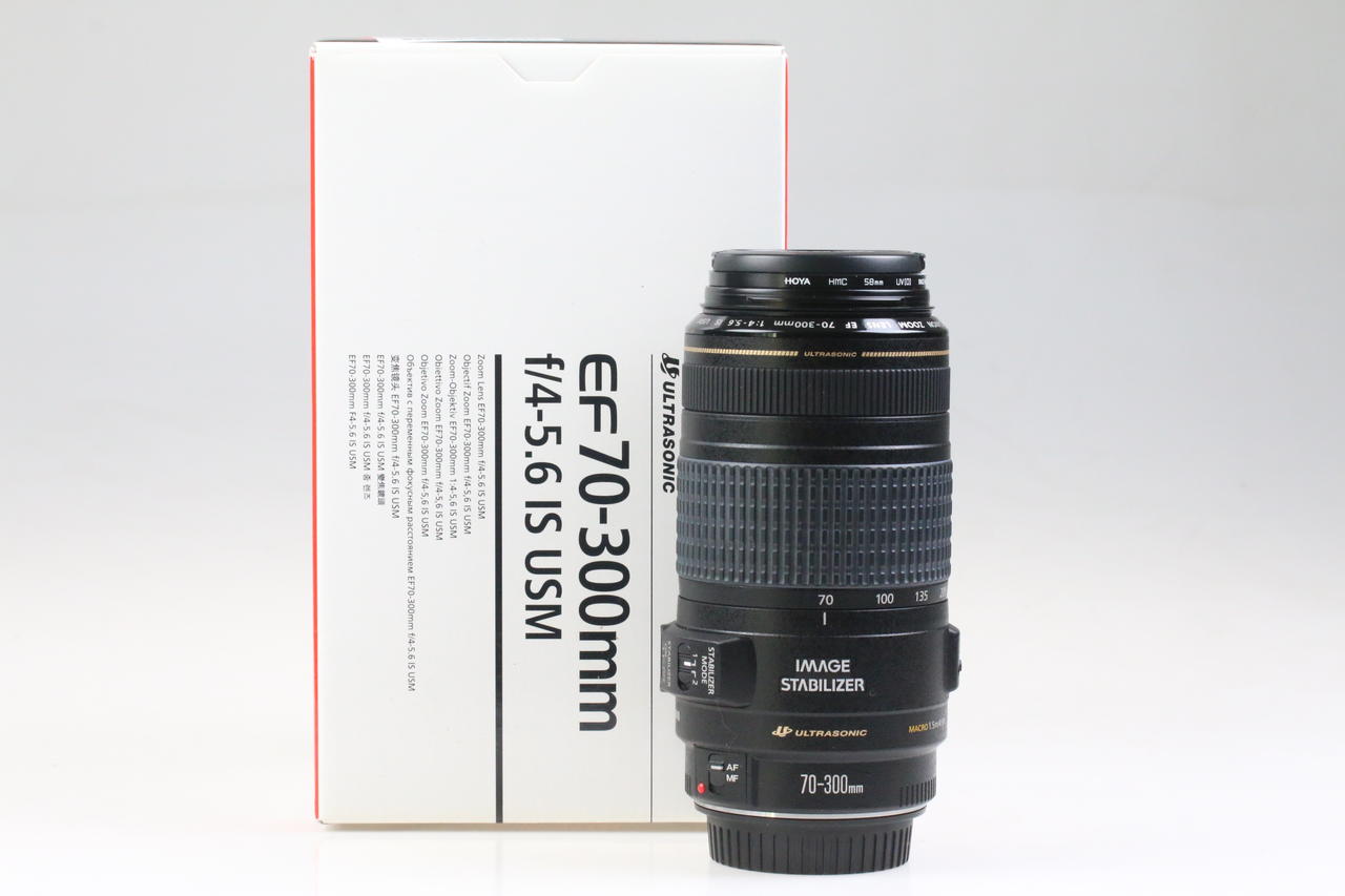 Canon EF 70-300mm F4-5.6 IS USM - レンズ(ズーム)