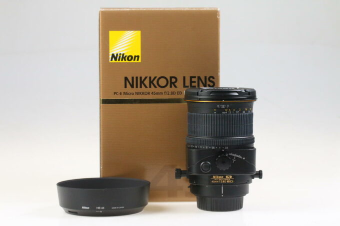 Nikon PC-E 45mm f/2,8 D ED Micro Nikkor - #209002