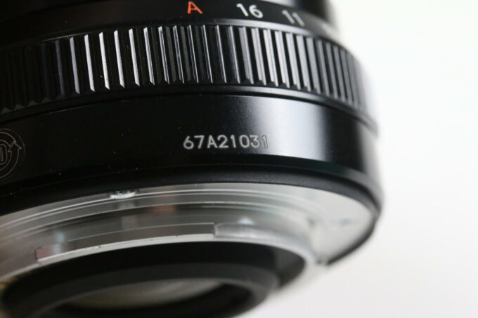 FUJIFILM Fujinon XF 35mm f/2,0 R WR - Schwarz - #67A21031