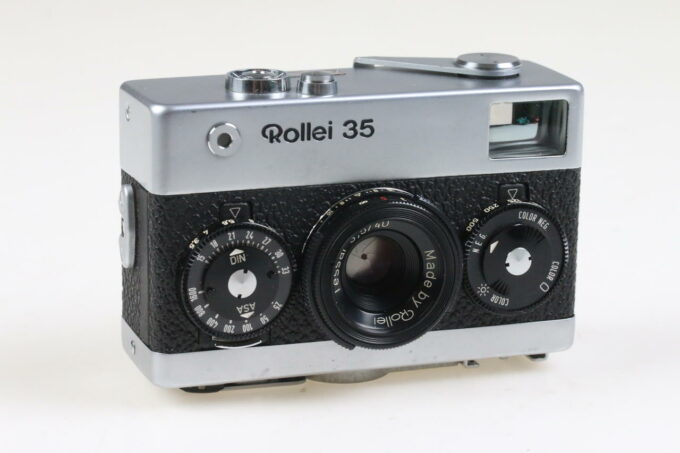 Rollei 35 Sucherkamera - Made in Singapore - silber - #3486626