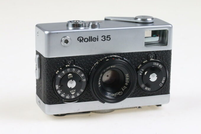 Rollei 35 Sucherkamera - Made in Singapore - silber - #3486626 - Image 2