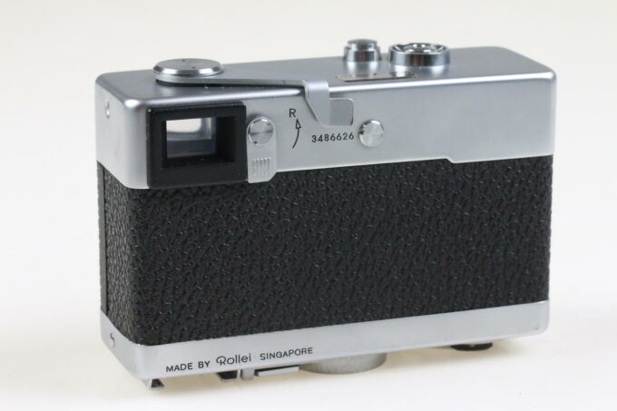 Rollei 35 Sucherkamera - Made in Singapore - silber - #3486626 - Image 4