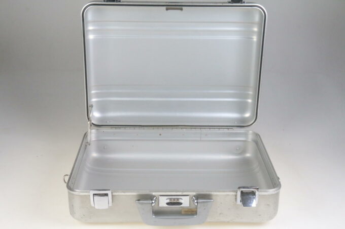 Aluminiumkoffer mit Hasselblad-Aufkleber