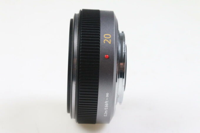 Panasonic Lumix G 20mm f/1,7 ASPH - #047722