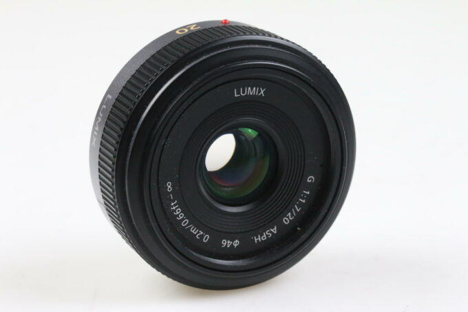 Panasonic Lumix G 20mm f/1,7 ASPH - #047722