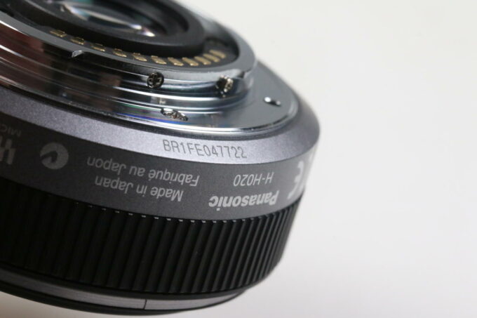 Panasonic Lumix G 20mm f/1,7 ASPH - #047722