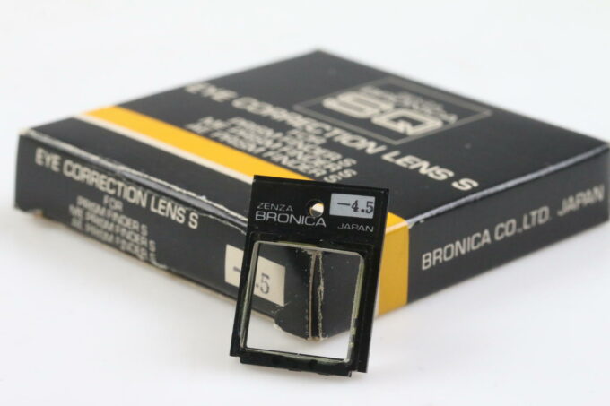 Zenza Bronica SQ Exe Correction Lens S/Diop. Ausgleich -4,5 für Prismensucher S - Image 2