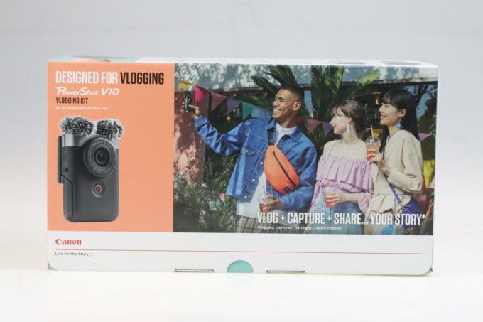 Canon PowerShot V10 black Vlogging