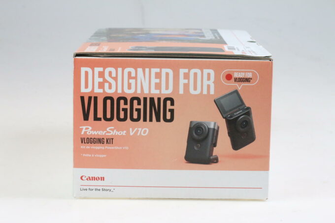 Canon PowerShot V10 black Vlogging