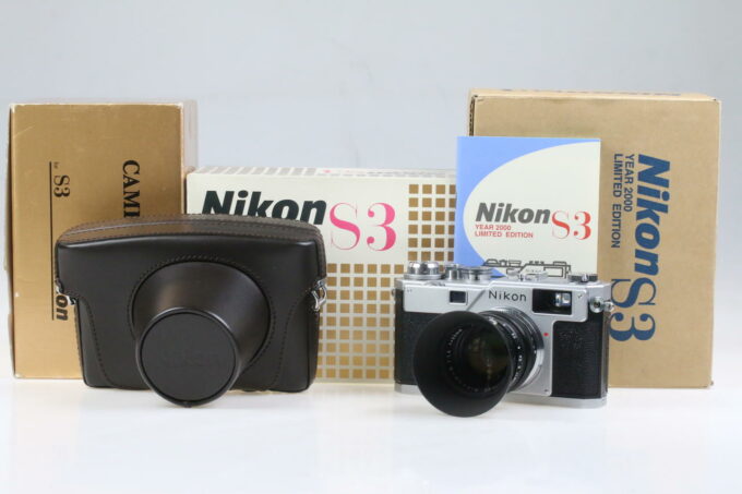 Nikon S3 Gehäuse mit Nikkor-SC 50mm f/1,4 2000 Limited Edition - #208728