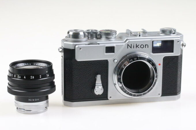 Nikon S3 Gehäuse mit Nikkor-SC 50mm f/1,4 2000 Limited Edition - #208728