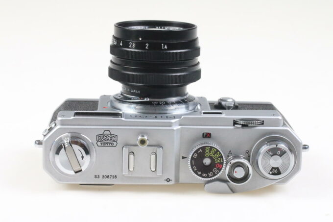 Nikon S3 Gehäuse mit Nikkor-SC 50mm f/1,4 2000 Limited Edition - #208728