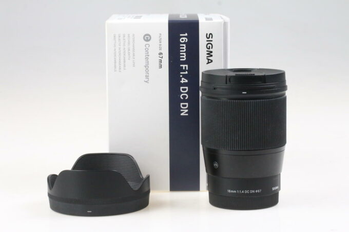 Sigma AF 16mm f/1,4 DC DN für Sony E-Mount - #53959804