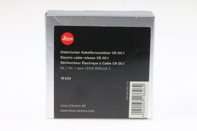 Leica Kabelfernauslöser CR-DC1 - 18626