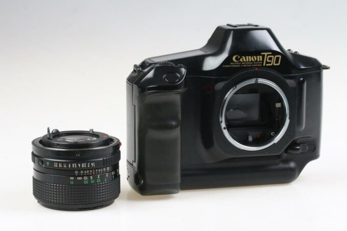 Canon T90 Gehäuse mit FD 50mm f/1,4 - #1052431