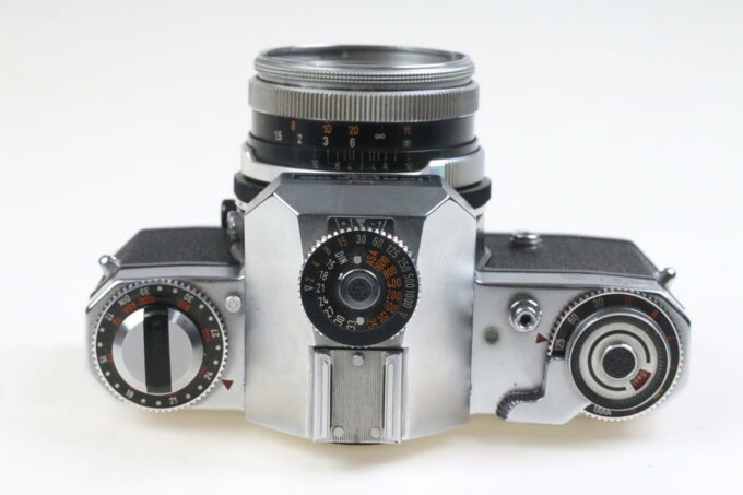 Zeiss Ikon ICAREX 35 CS mit Tessar 50mm f/2,8 (Verschluss defekt) - #7057753