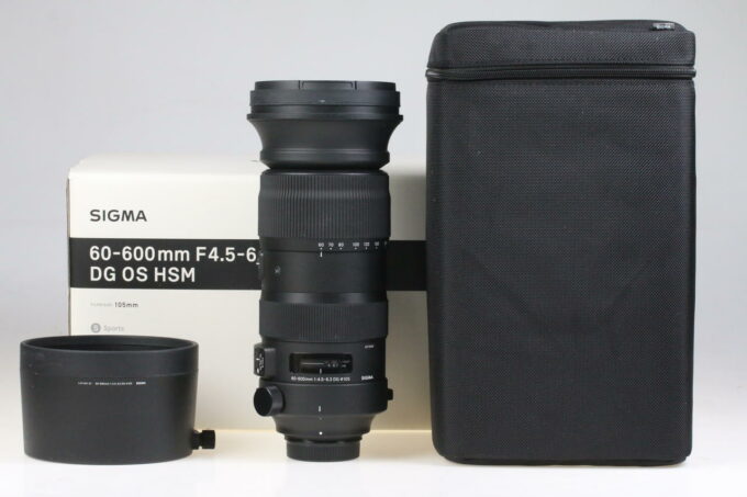 Sigma 60-600mm f/4,5-6,3 DG OS HSM Sport für Nikon AF - #53710649