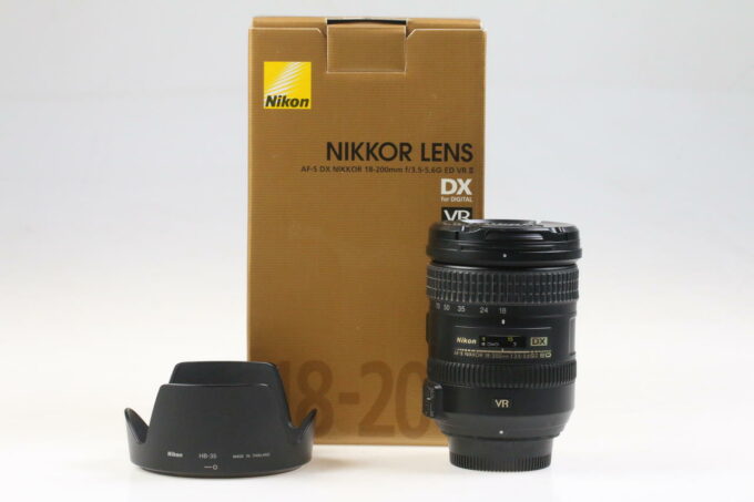 Nikon AF-S DX 18-200mm f/3,5-5,6 ED VR II - #42016633