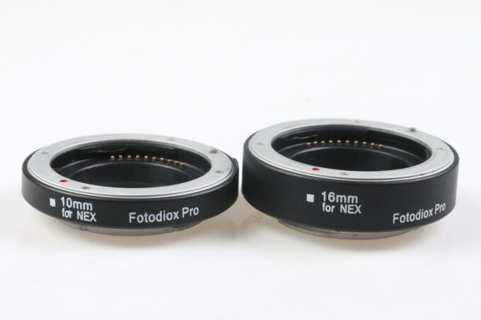 Fotodiox Zwischenring 10+16mm für FE Bajonett
