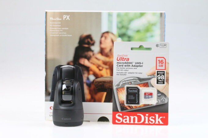 Canon PowerShot px Essential Kit / schwarz