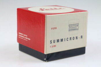 Leica Originalbox für Summicron-R 90mm 1:2