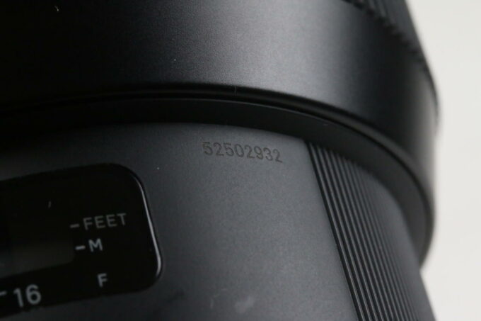 Sigma 85mm f/1,4 DG HSM Art für Canon EF - #52502932