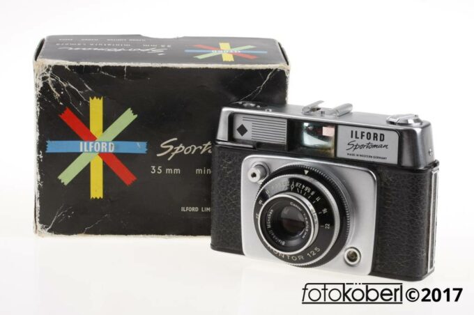Ilford Sportsman Sucherkamera mit Cassar 45mm f/2,8 - #346422