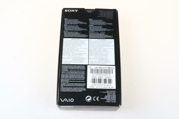 Sony Vaio VGP-MS20 Bluetooth Lasermaus