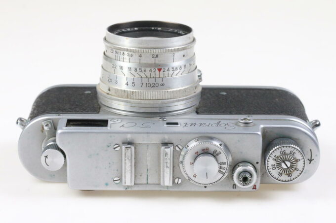 KMZ ZORKI 3-C mit 50mm f/2,0 Jupiter-8 - DEFEKT - #5621412