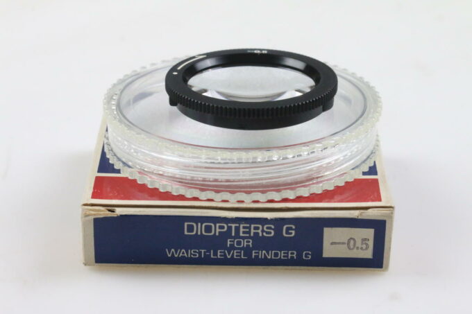 Zenza Bronica GS-1 Augenkorrekturlinse für Lichtschachtsucher G -0,5 Diop.