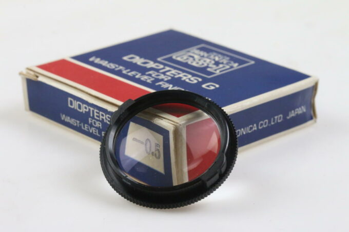 Zenza Bronica GS-1 Augenkorrekturlinse für Lichtschachtsucher G -0,5 Diop.