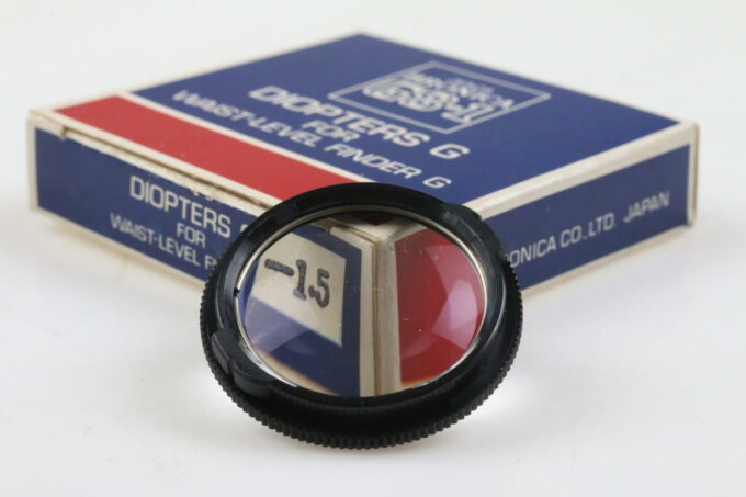 Zenza Bronica GS-1 Augenkorrekturlinse für Lichtschachtsucher G -1,5 Diop.