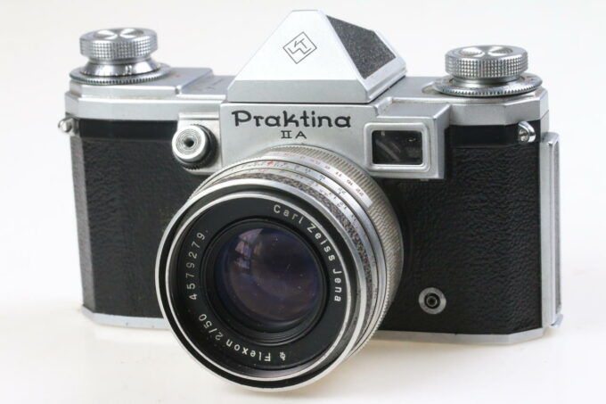 KW Praktina IIa mit Flexon 50mm /2,0 (Verschluss defekt) - #4579279 - Image 2