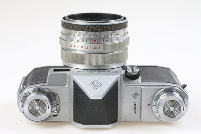 KW Praktina IIa mit Flexon 50mm /2,0 (Verschluss defekt) - #4579279