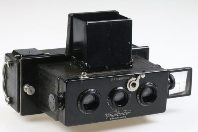 Voigtländer Stereflektoskop 45x107mm Stereokamera