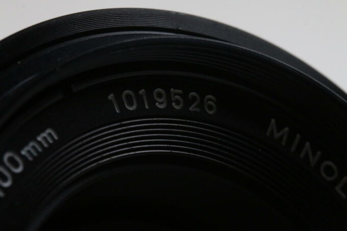 Minolta MC Tele Rokkor-QE 100mm f/3,5 mit 1:1 Zwischenring - #1019526