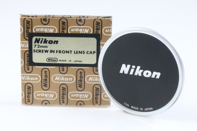 Nikon Objektivdeckel 72mm Schraubfassung