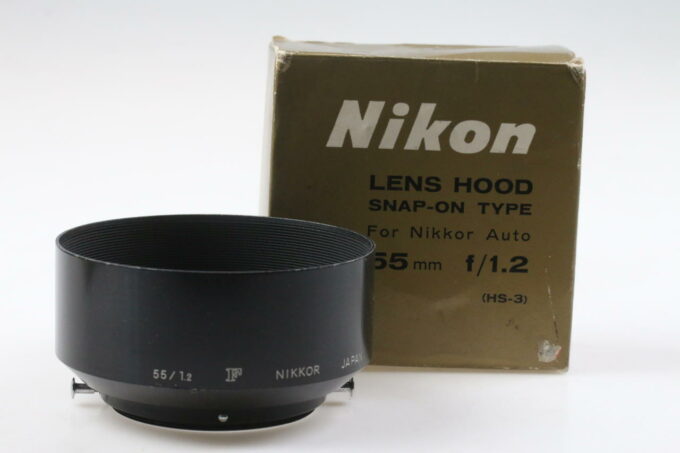 Nikon Sonnenblende HS-3 für Nikkor 55mm 1,2