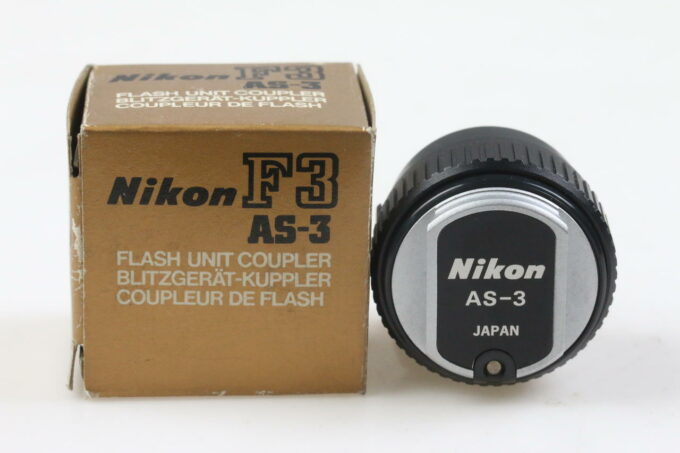 Nikon AS-3 Blitzadapter für F3
