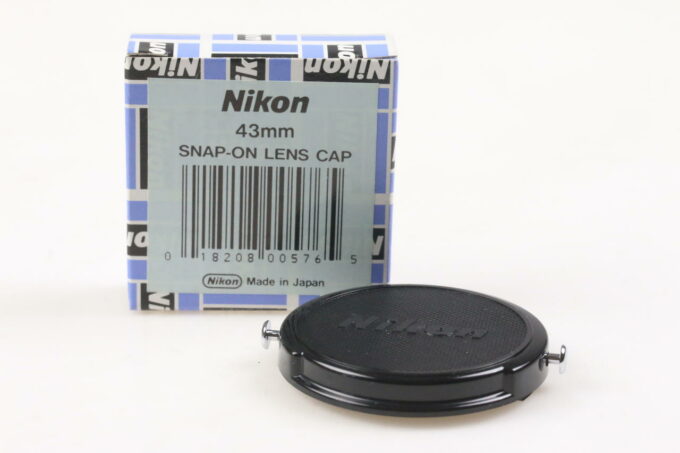 Nikon Snap Deckel 43mm