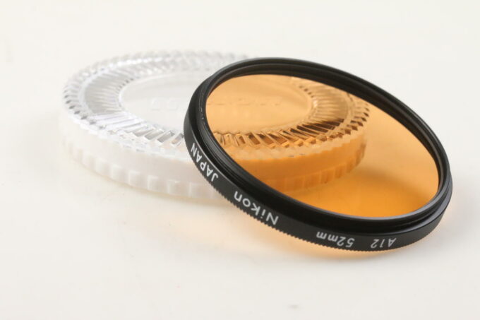 Nikon Amber Filter A12 52mm Orange