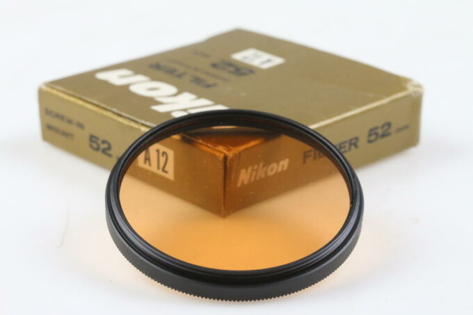 Nikon Amber Filter A12 52mm Orange - Image 3