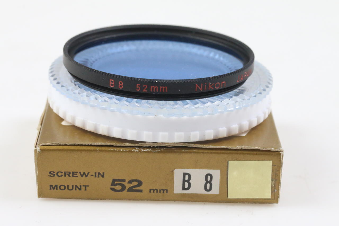 Nikon Blaufilter B8 52mm